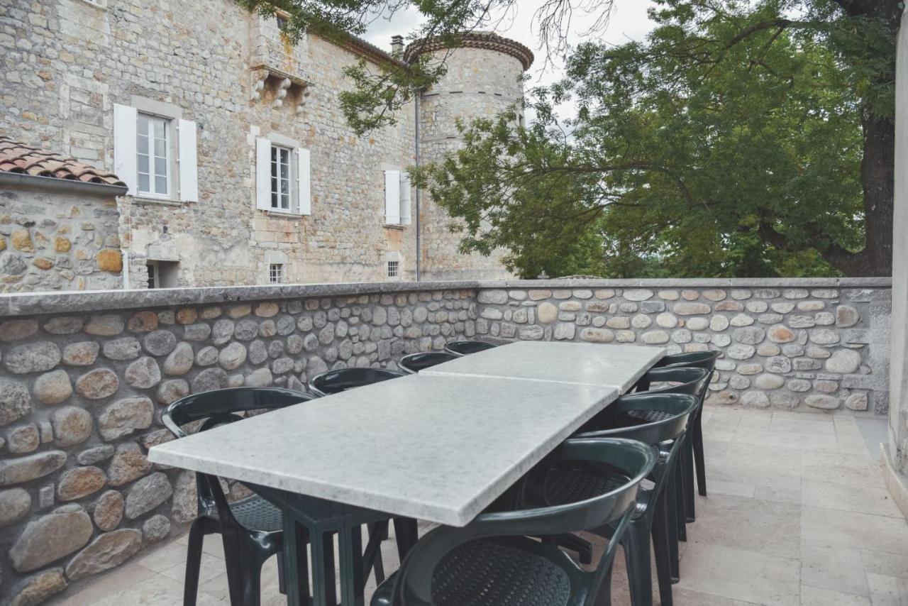 Chateau De Chaussy Ruoms Exterior photo