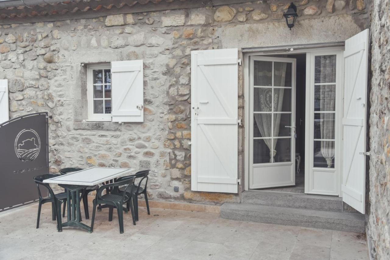 Chateau De Chaussy Ruoms Exterior photo