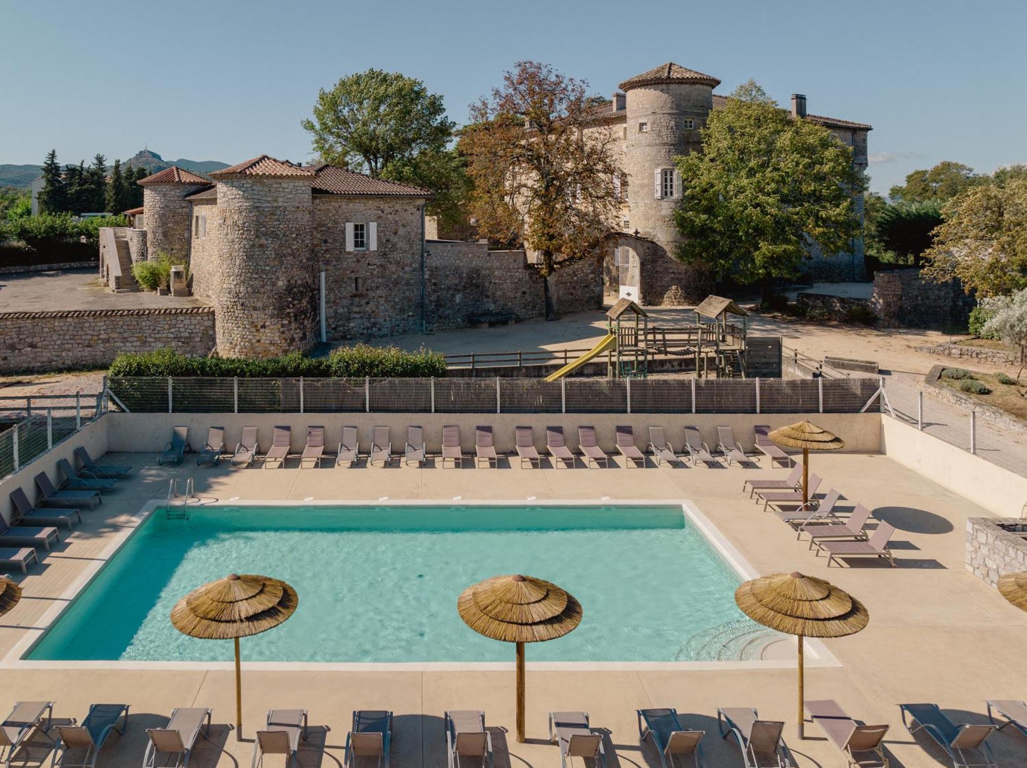 Chateau De Chaussy Ruoms Exterior photo